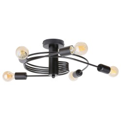 
									PLAFONIERA METAL NEGRU MAT CARLY 2096 INDUSTRIAL&NORDIC RABALUX