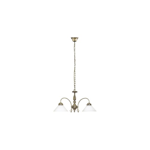 CANDELABRU CLASIC CU ABAJUR DIN STICLA ALBA MARIAN 2703 RABALUX