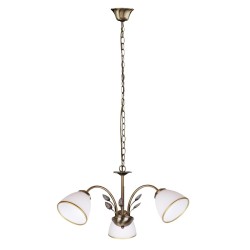 CANDELABRU CLASIC CU ABAJUR DIN STICLA ALETTA 2779 RABALUX