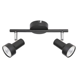 PLAFONIERA METAL NEGRU KONRAD 5323 INDUSTRIAL&NORDIC RABALUX