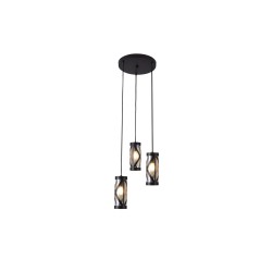 SUSPENSIE METAL MARO OBERON 5339 INDUSTRIAL&NORDIC RABALUX