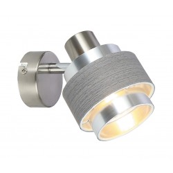 LAMPA DE PERETE STRUCTURA METALICA CROM-ARGINTIU-STEJAR BASIL 5379 RABALUX