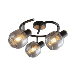 
									Lampa spot triplă realizată din metal și sticlă SALAZAR 5399  RABALUX