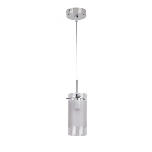 PENDUL CROM CU ABAJUR STICLA OPAL FLORENCE 6379 RABALUX