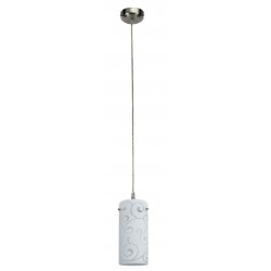 PENDUL CU STRUCTURA METALICA SI ABAJUR DE STICLA HARMONY LUX 6391