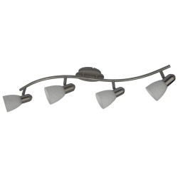 LAMPA SPOT CU PATRU ELEMENTE METAL CROMAT HARMONY LUX 6638 RABALUX