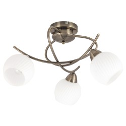 PLAFONIERA BRONZ ANTICHIZAT EVANGELINE 7119 RABALUX