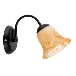 LAMPA DE PERETE PENTRU INTERIOR METAL MARO CU ABAJUR MARO COLETTE 7366 RABALUX