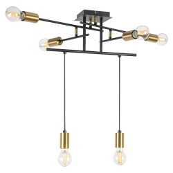 
									SUSPENSIE METAL NEGRU LANNY 2116 INDUSTRIAL&NORDIC RABALUX