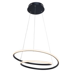 
									Suspensie LED Meridia negru 40W 2900 lm alb cald 3000K 46.5 cm 3257 Rabalux 