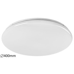 Plafoniera LED structura metalica /plastic alb efect de sclipici DANNY 5449 RABALUX