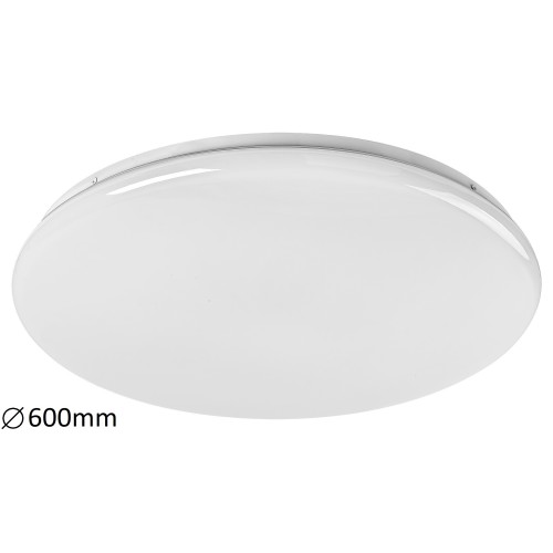Plafoniera LED structura metalica /plastic alb efect de sclipici DANNY 5450 RABALUX