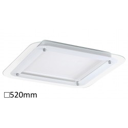 Lampa încorporabilă de tavan formă pătrată LORNA 3490 Rabalux