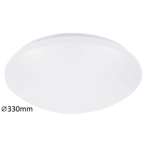 Corp de iluminat pentru baie led metal/plastic alb LUCAS 3438 RABALUX