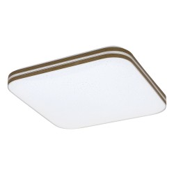 Plafoniera LED moderna metal/plastic alb efect de stele OSCAR 3346 RABALUX