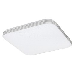 Plafoniera LED moderna metal/plastic alb efect de stele OSCAR 3348 Rabalux