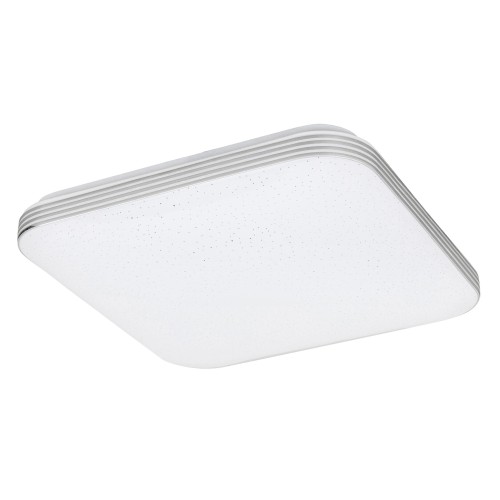 Plafoniera LED moderna metal/plastic alb efect de stele OSCAR 3348 Rabalux