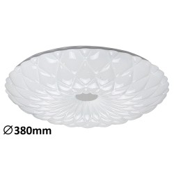 Plafoniera LED moderna metal alb cu telecomanda PRIMROSE 1426 RABALUX