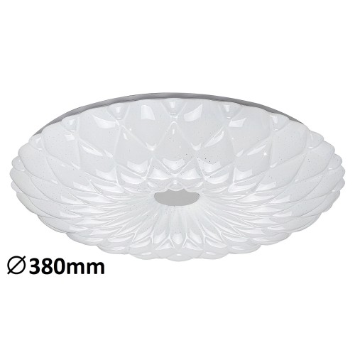 Plafoniera LED moderna metal alb cu telecomanda PRIMROSE 1426 RABALUX