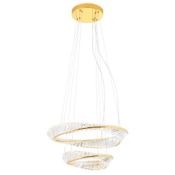 Lustra LED Oblige Aurie 60W 3000K D400+600 mm IOB PS+M11 Incanti