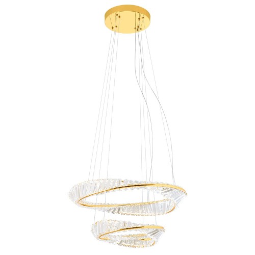 Lustra LED Oblige Aurie 60W 3000K D400+600 mm IOB PS+M11 Incanti