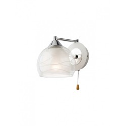 
									Aplica Vivienne 01-1052, 1 x E27, alb + crom