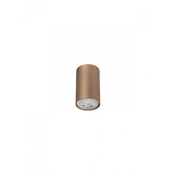 Spot aparent Axis 01-2150, 1 x GU10, H 9.2 cm, cupru mat