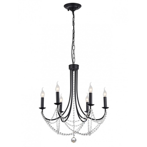 Candelabru pentru interior negru mat Aphrodite 02-995 Smarter