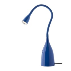 Veioza moderna cu LED Wiggle 01-1050 Smarter, albastra