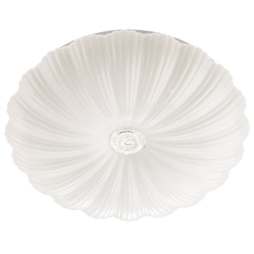 Plafoniera LED Aragon 05-914, 24W, 1824lm, lumina neutra, efect de sclipire, alba