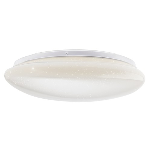 Plafoniera LED Dreamer 05-907, 36W, 2500lm, lumina neutra, alb cu efect de sclipire