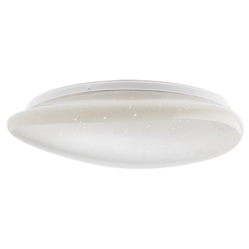 Plafoniera LED Dreamer 05-908, 48W, 3250lm, lumina neutra, alb cu efect de sclipire