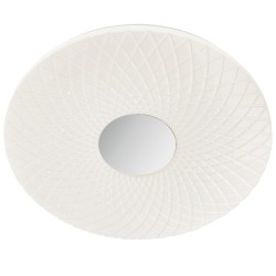 
									Plafoniera LED Flora 05-856, 24W, alb cu efect de sclipire