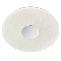 
									Plafoniera LED Flora 05-857, 32W, alb cu efect de sclipire