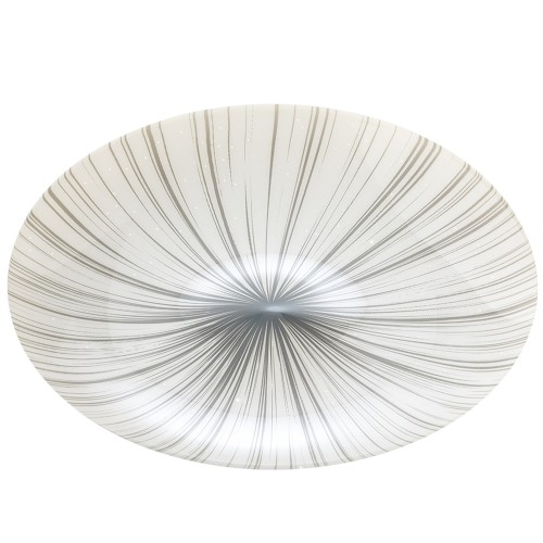Plafoniera LED Hipno 05-886, 36W, lumina neutra, alb + gri