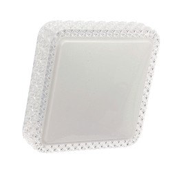 Plafoniera LED Tetris 05-845, 16W, lumina neutra, alba