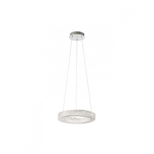 Suspensie LED Metis 01-1389, 24W, efect de cristal