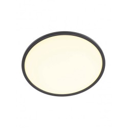 Plafoniera LED Memo rotunda 24W IP20 3000K negru mat 05-944 Smarter