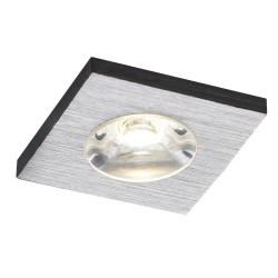 Spot LED incastrat MT 118 70323, 1W, lumina neutra, aluminiu