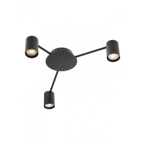 Corp de iluminat NOA PL 3X10W GU10 BK 01-4050