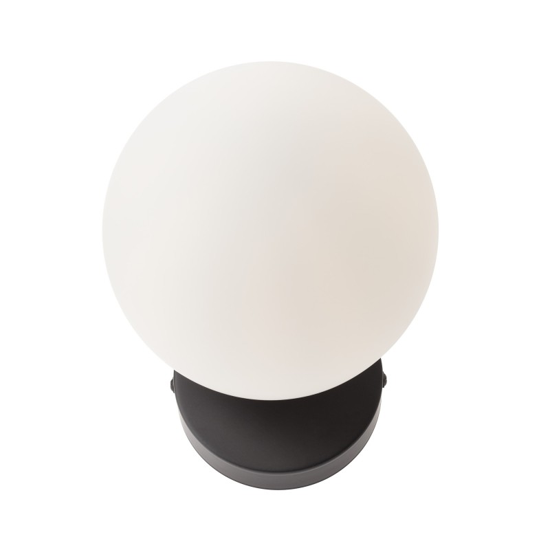 Aplica Volley cu glob alb opal 1xE14 negru 01-2714 Smarter