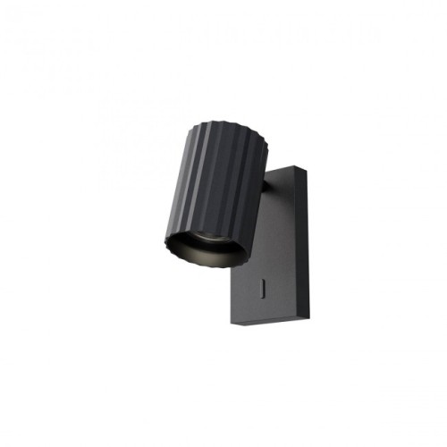 Aplica pentru interior Delphi 1X50W GU10 on/off negru mat 01-2549 Redo