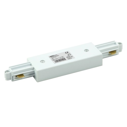 Conector liniar MT1018 1 circuit 250V/16A alb/negru mat
