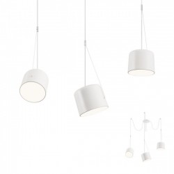 Lustra Dodo 01-1825 alb mat 3XE27 Redo