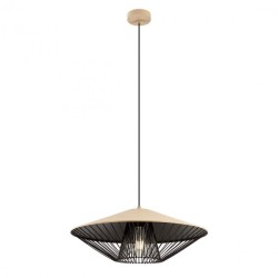 
									Pendul Metalic Bej-Negru Grill E27 D39 01-3011 Redo
