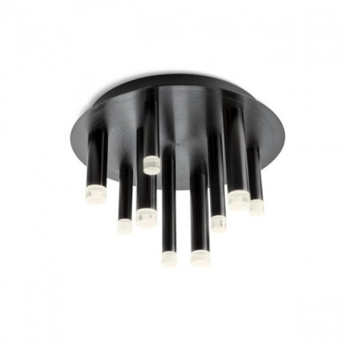 Plafoniera Madison negru LED 36W 3000K 01-2041 Redo