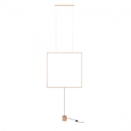 Lampadar/Suspensie Slick, auriu mat, LED, 37W, 2235 lumeni, alb cald 3000K, 01-2135 REDO
