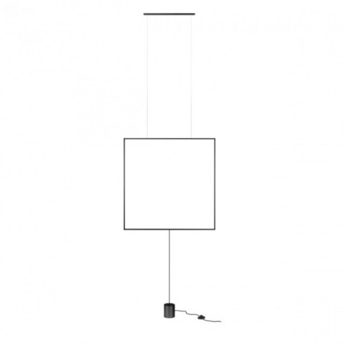Lampadar/Suspensie Slick, negru mat, LED, 37W, 2235 lumeni, alb cald 3000K, 01-2136 Redo 