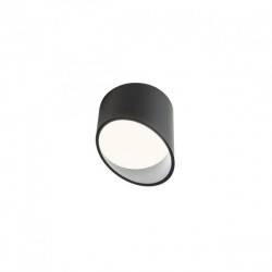 
									Plafoniera Redo moderna Uto negru mat  9 cm 6W alb cald 3000K 01-1626