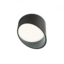 
									Plafoniera Redo moderna Uto negru mat 14 cm 18W 1278 lumeni alb cald 3000K